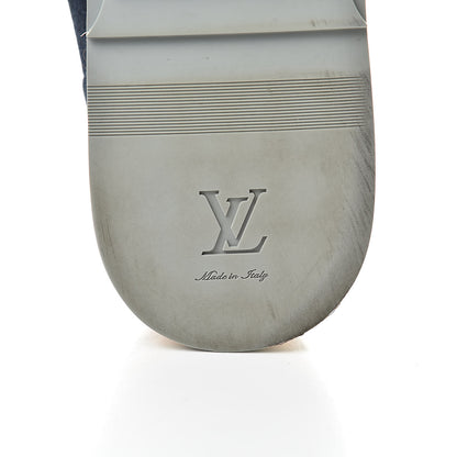 Louis Vuitton Denim Moccasin Bay Harbor 10 Navy 6 of 9