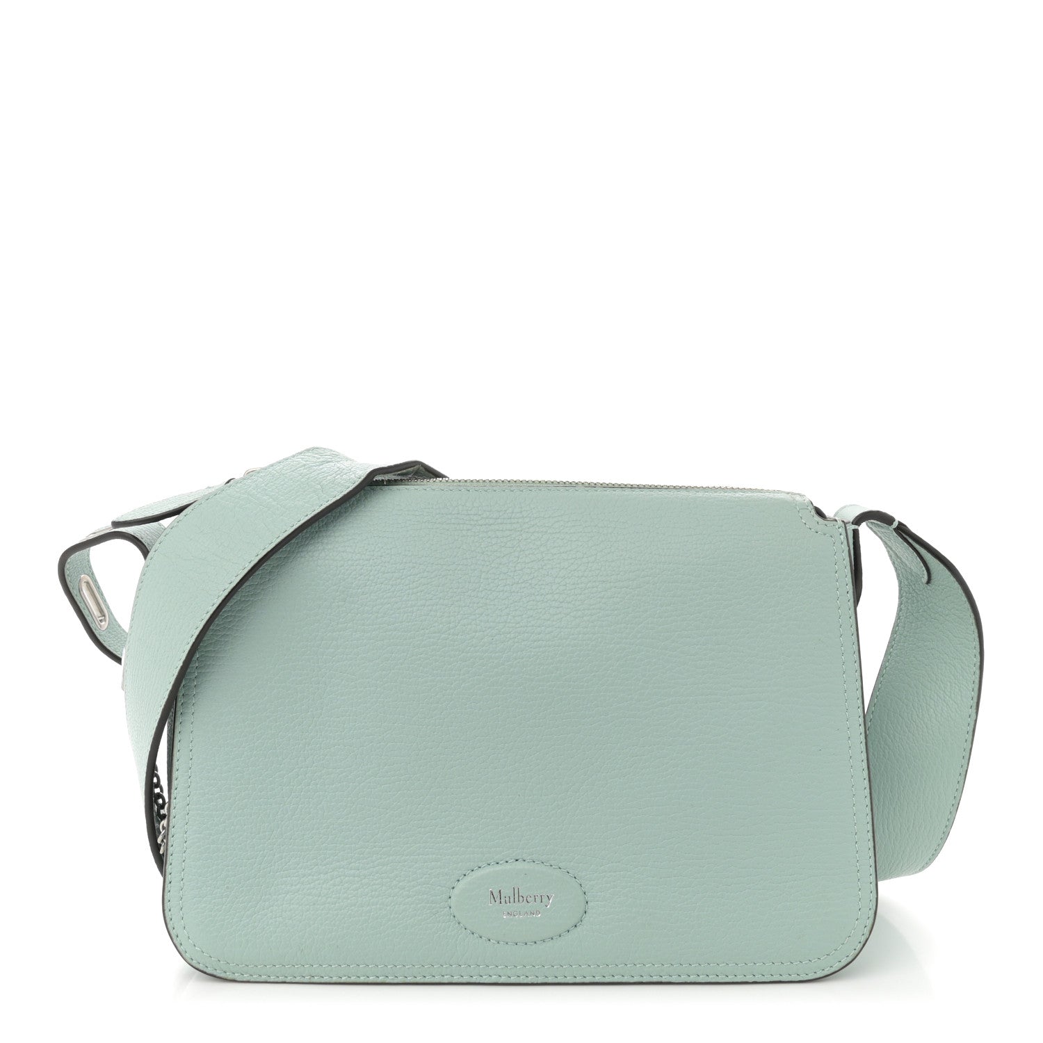 Mulberry Small Classic Grain Billie Crossbody Bag Acrylic Green 1 of 12