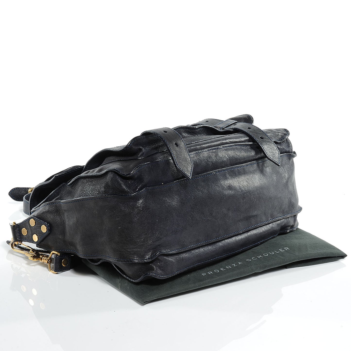 Lambskin PS1 Medium Satchel Marine