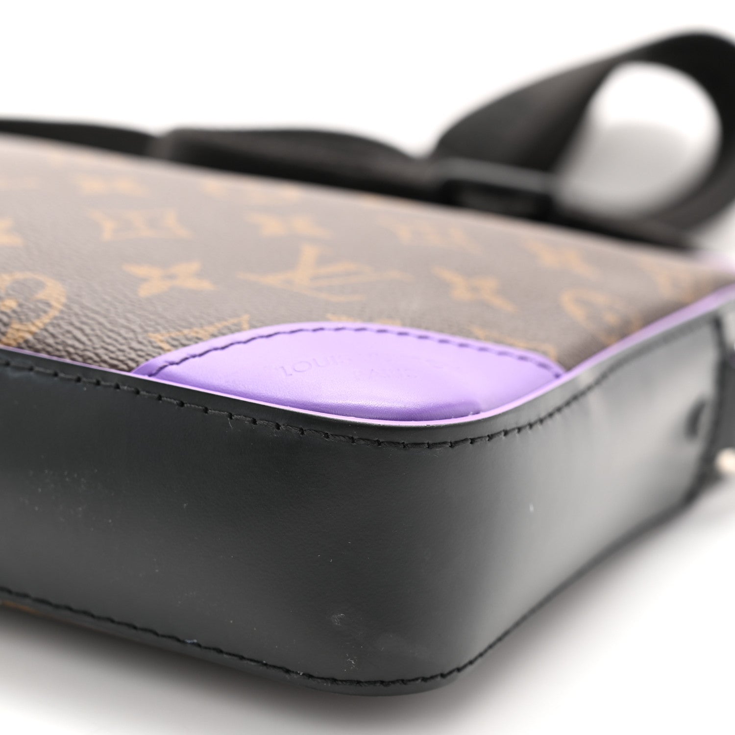 Louis Vuitton Monogram Macassar Trio Messenger Purple 8 of 11