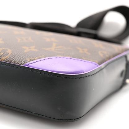 Louis Vuitton Monogram Macassar Trio Messenger Purple 8 of 11