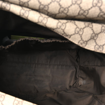 Gucci GG Plus Monogram Messenger Diaper Bag Dark Brown 5 of 10