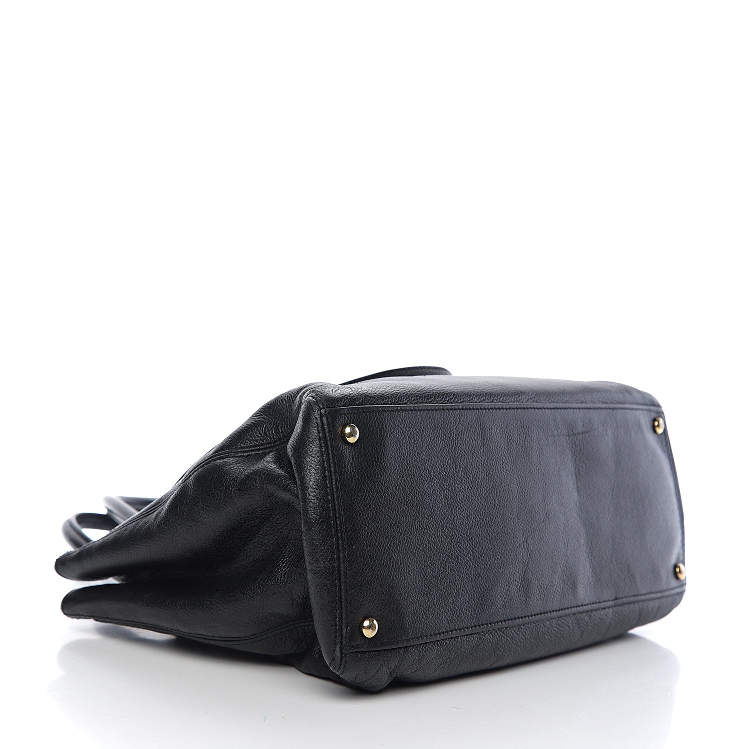 Chanel Calfskin Cerf Executive Shopper Tote Black 3 of 8