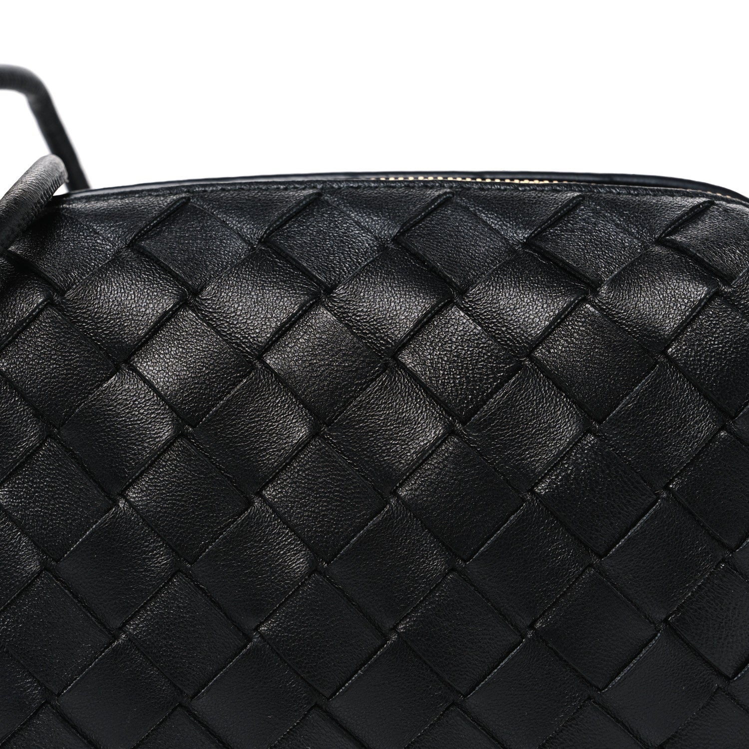 Bottega Veneta Nappa Intrecciato Mini Loop Camera Bag Black 7 of 9