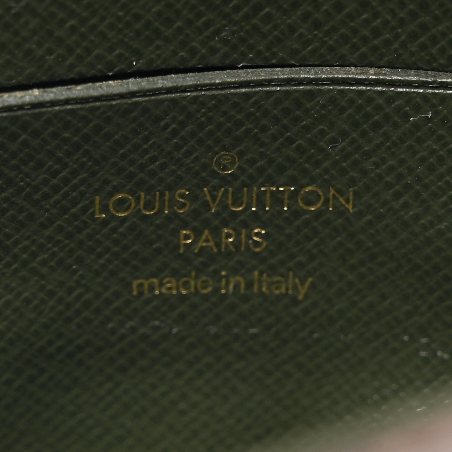 Monogram Felicie Strap & Go Kaki