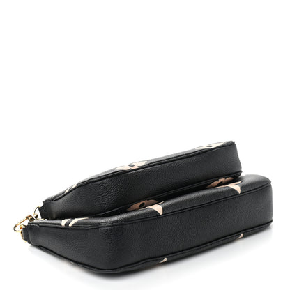 Louis Vuitton Empreinte Monogram Giant Multi Pochette Accessories Black Beige 4 of 9