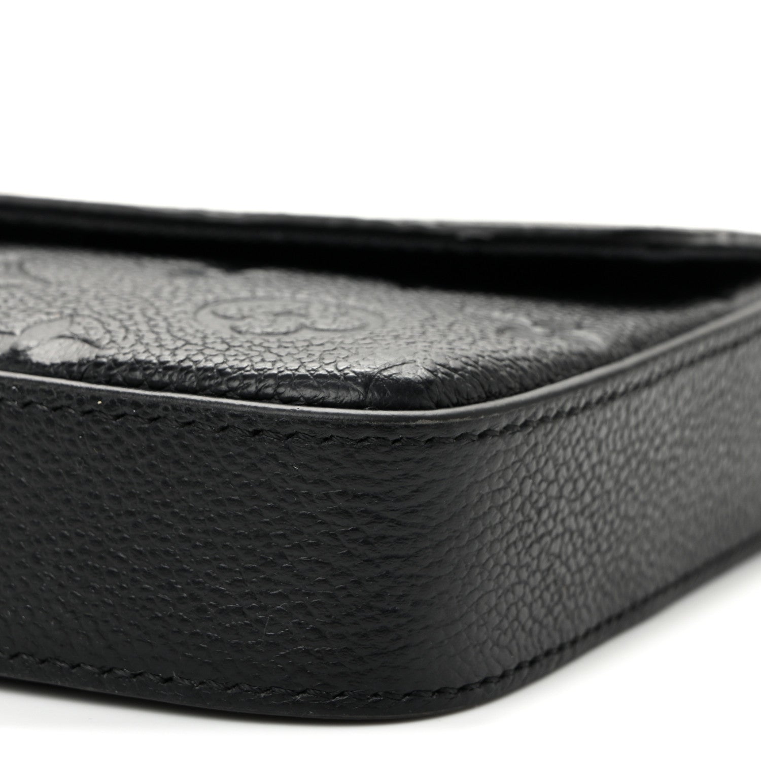 Louis Vuitton Empreinte Pochette Felicie Chain Wallet Black 10 of 10