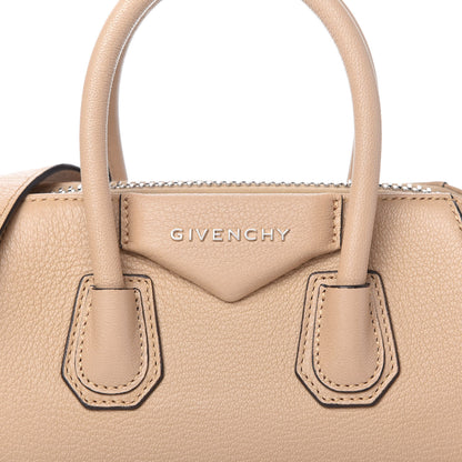 Givenchy Sugar Goatskin Mini Antigona Beige Camel 10 of 10