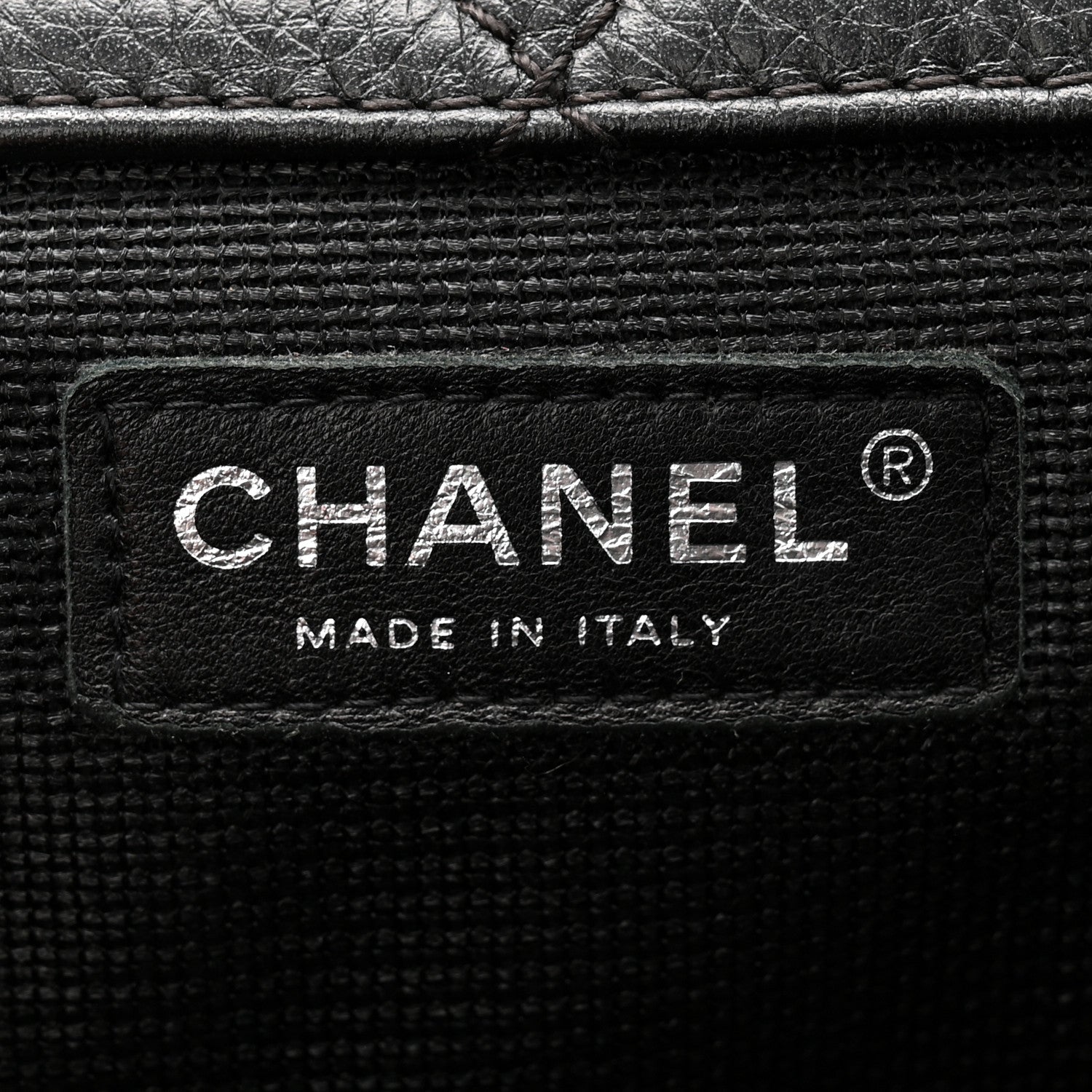 Chanel Calfskin Quilted XXL Travel Flap Bag Black 6 of 12
