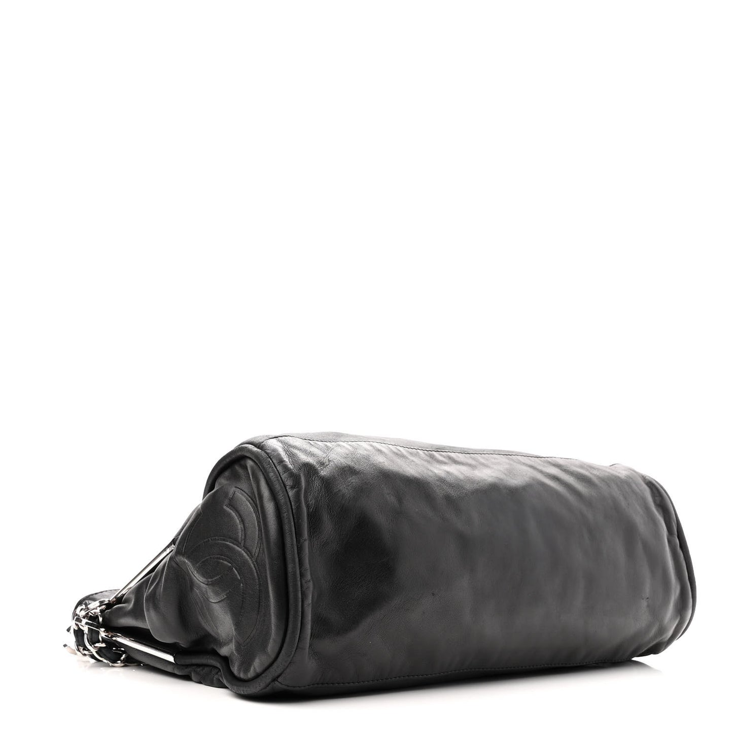 Lambskin Large Ultimate Soft Tote Black