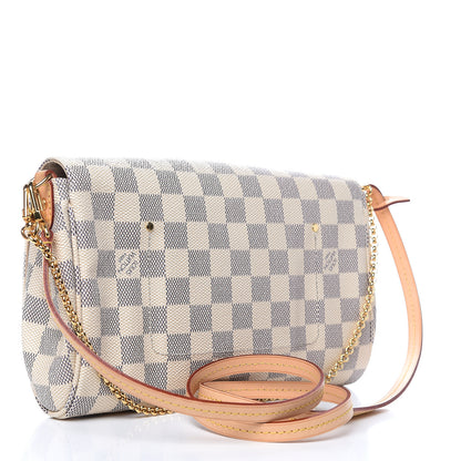 Louis Vuitton Damier Azur Favorite MM 3 of 12