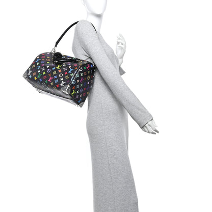 Louis Vuitton LV X TM Monogram Multicolor Speedy Soft 30 Black 2 of 9