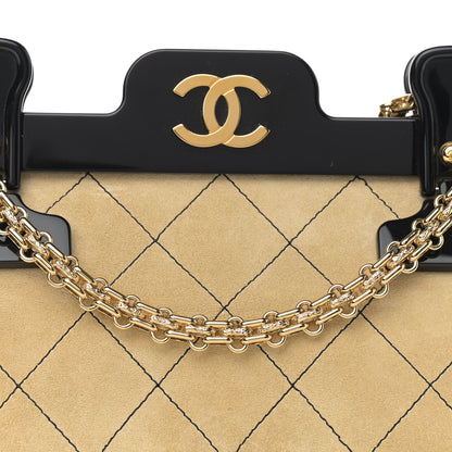 Chanel Suede Quilted 2.55 Reissue Hanger Flap 225 Beige 8 of 10