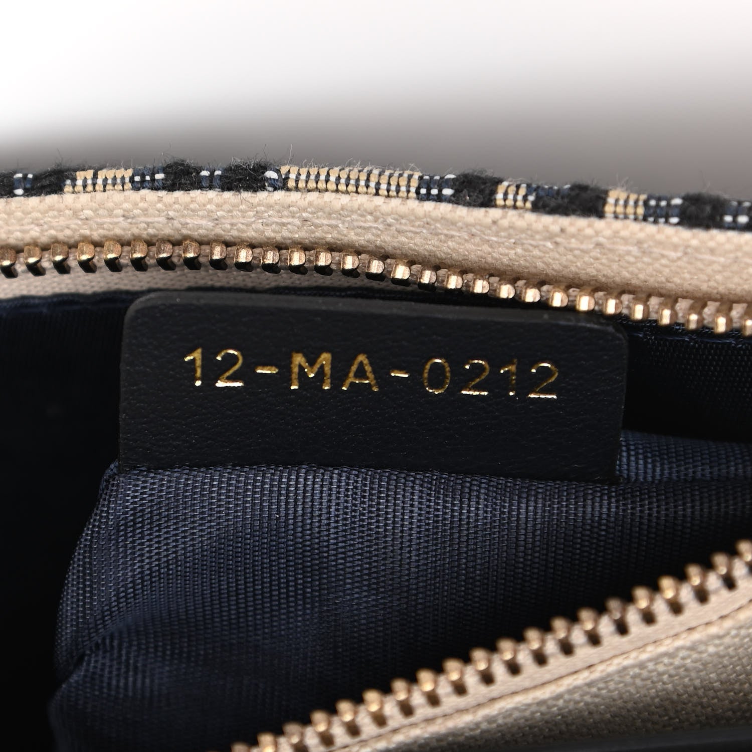 Christian Dior Oblique Saddle Chain Pouch Blue 7 of 11