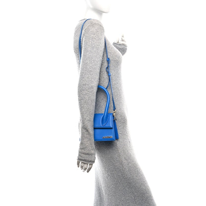 Jacquemus Smooth Calfskin Le Chiquito Moyen Blue 2 of 12