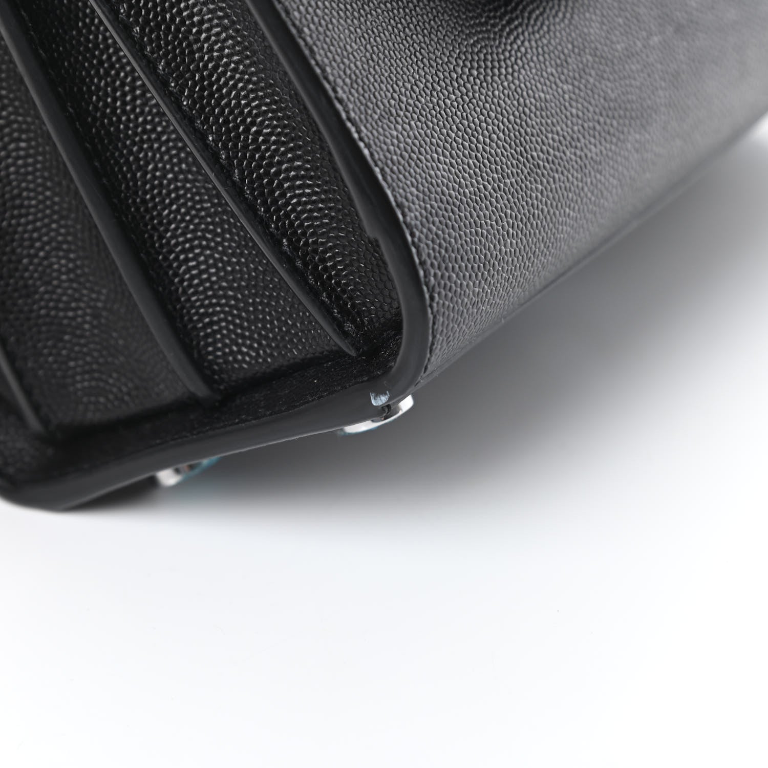 Saint Laurent Grained Calfskin Nano Sac De Jour Black 12 of 12