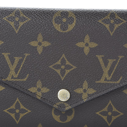 Louis Vuitton Monogram Jeanne Wallet Fuchsia 9 of 10