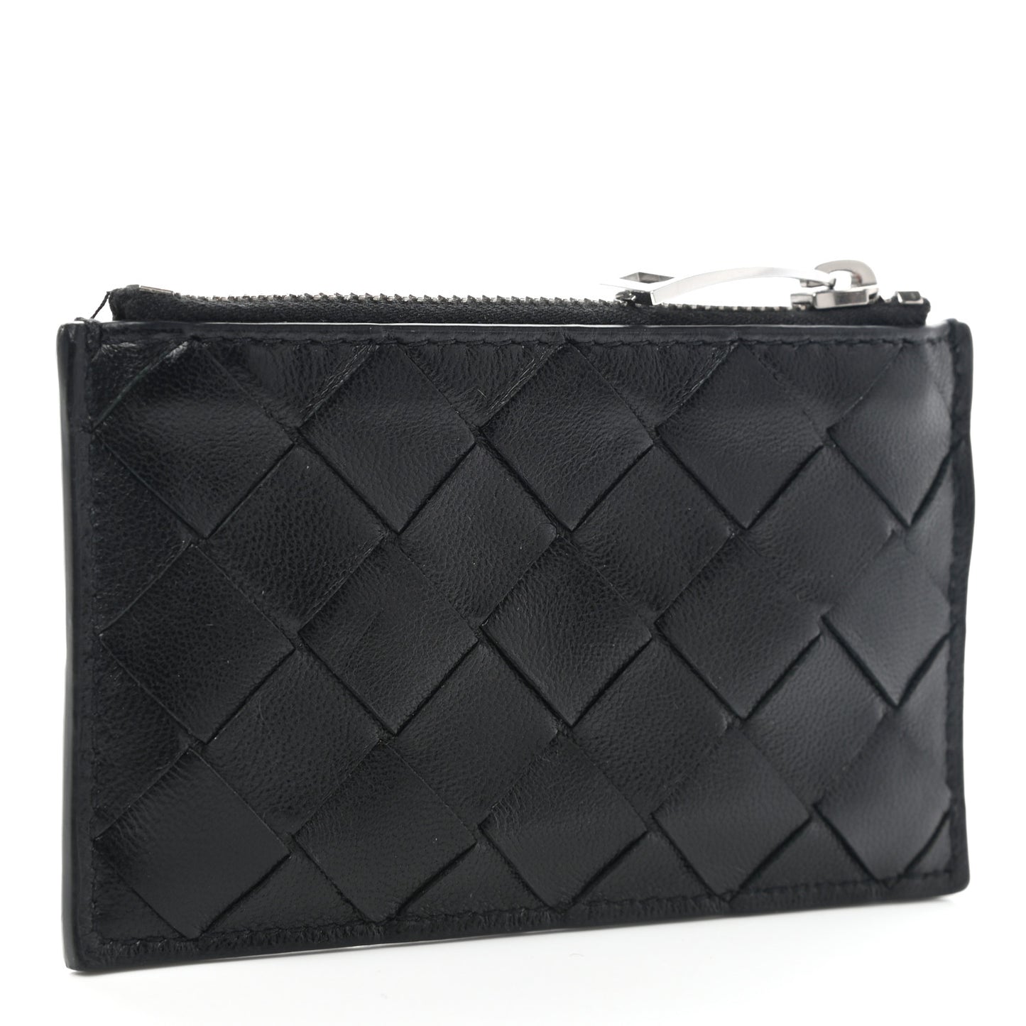 Nappa Intrecciato Key Case Black