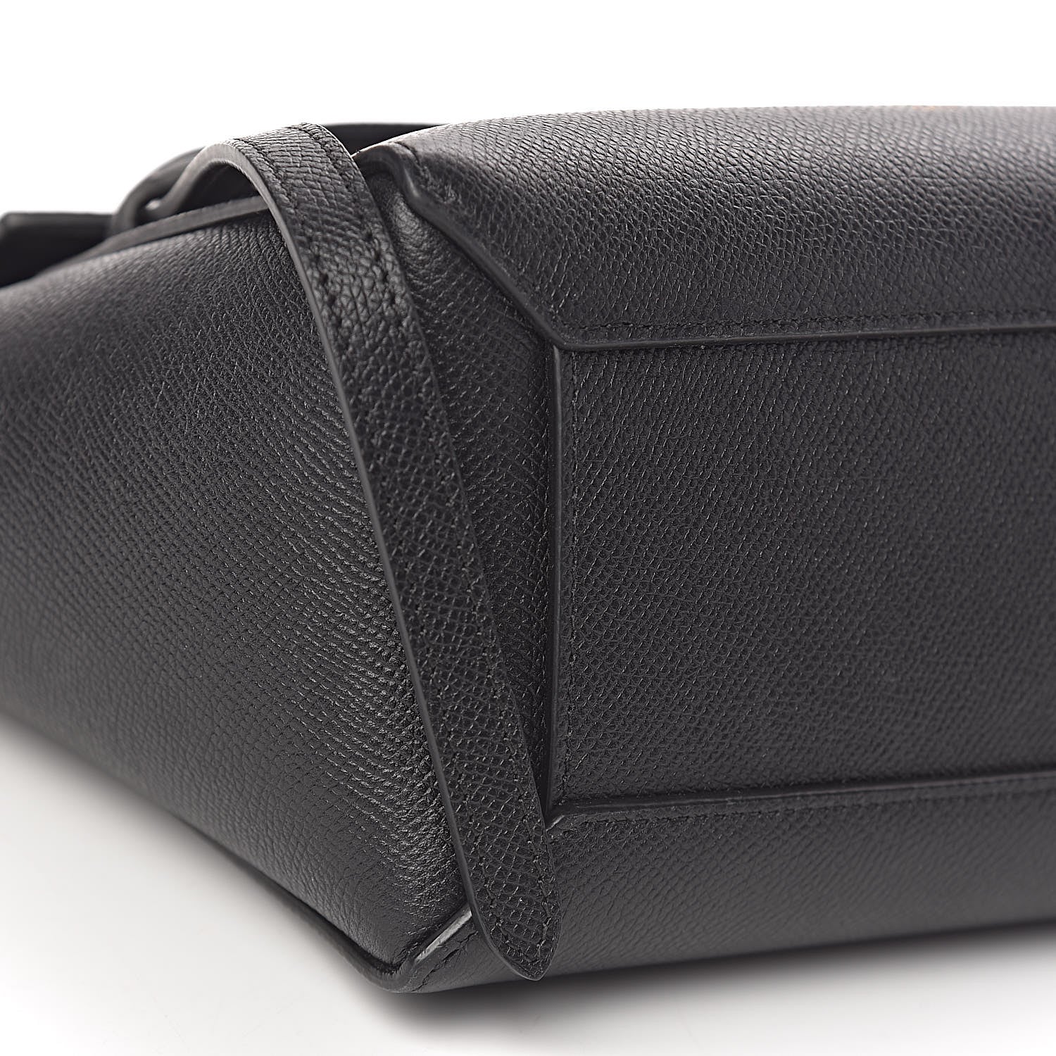 Celine Grained Calfskin Nano Belt Bag Black 7 of 10