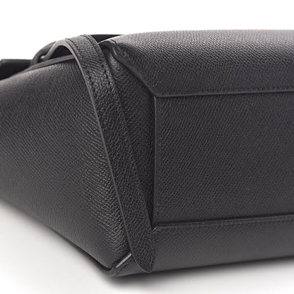 Celine Grained Calfskin Nano Belt Bag Black 7 of 10