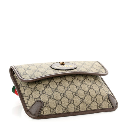 Gucci GG Supreme Monogram Neo Vintage Web Belt Bag Brown 4 of 10