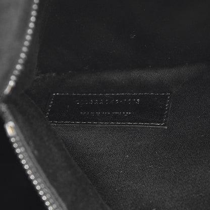 Saint Laurent Calfskin Classic Duffle 6 Black 7 of 16