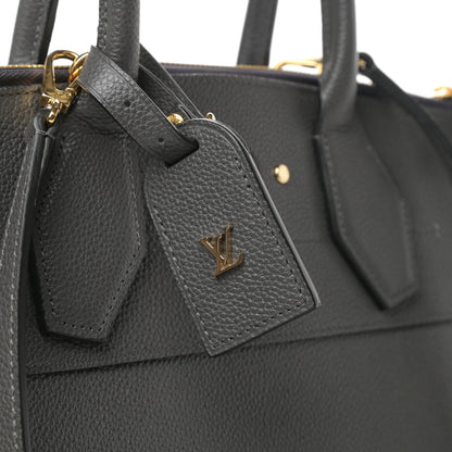 Louis Vuitton Taurillon City Steamer MM Gris 9 of 9