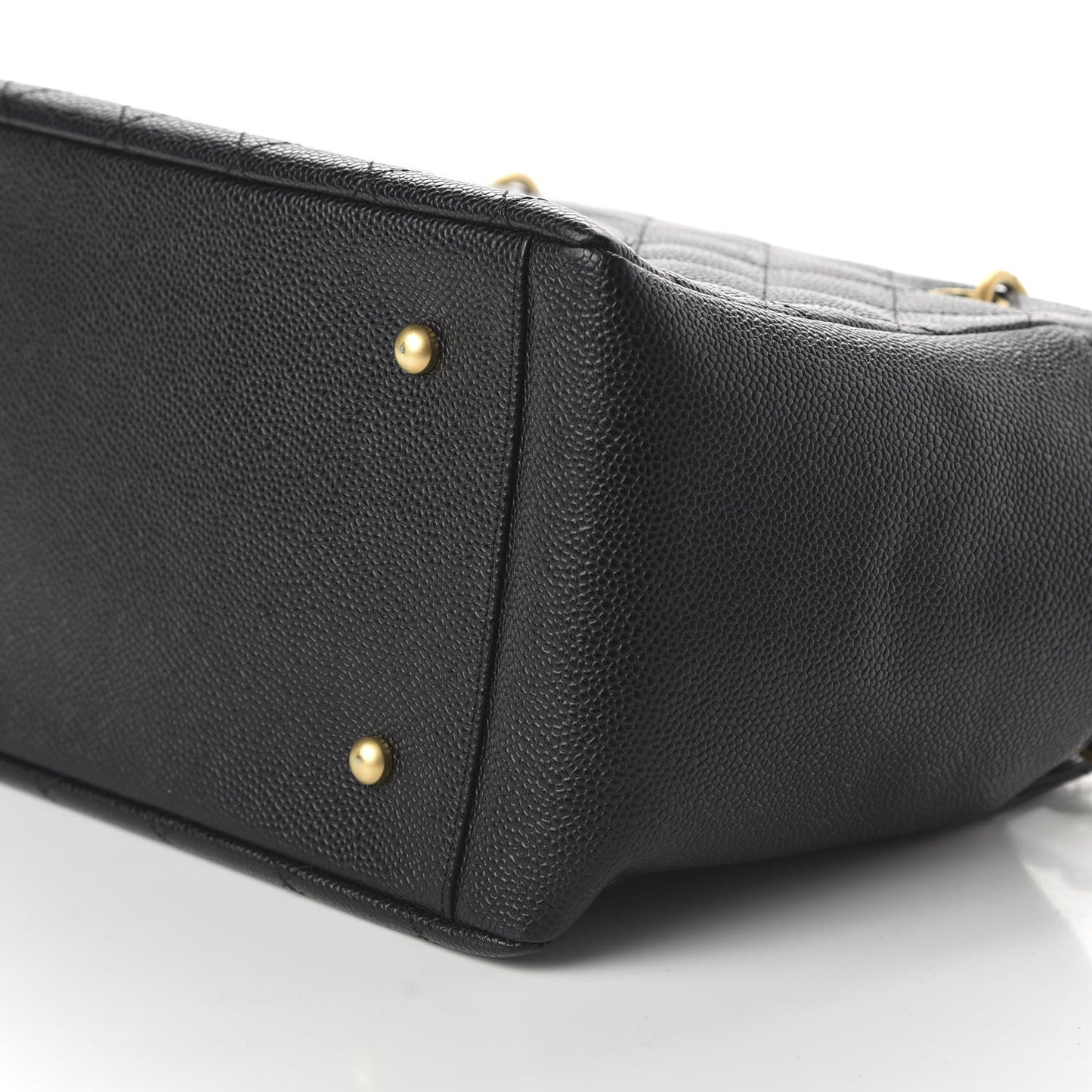 Caviar Quilted Petit Timeless Tote PTT Black