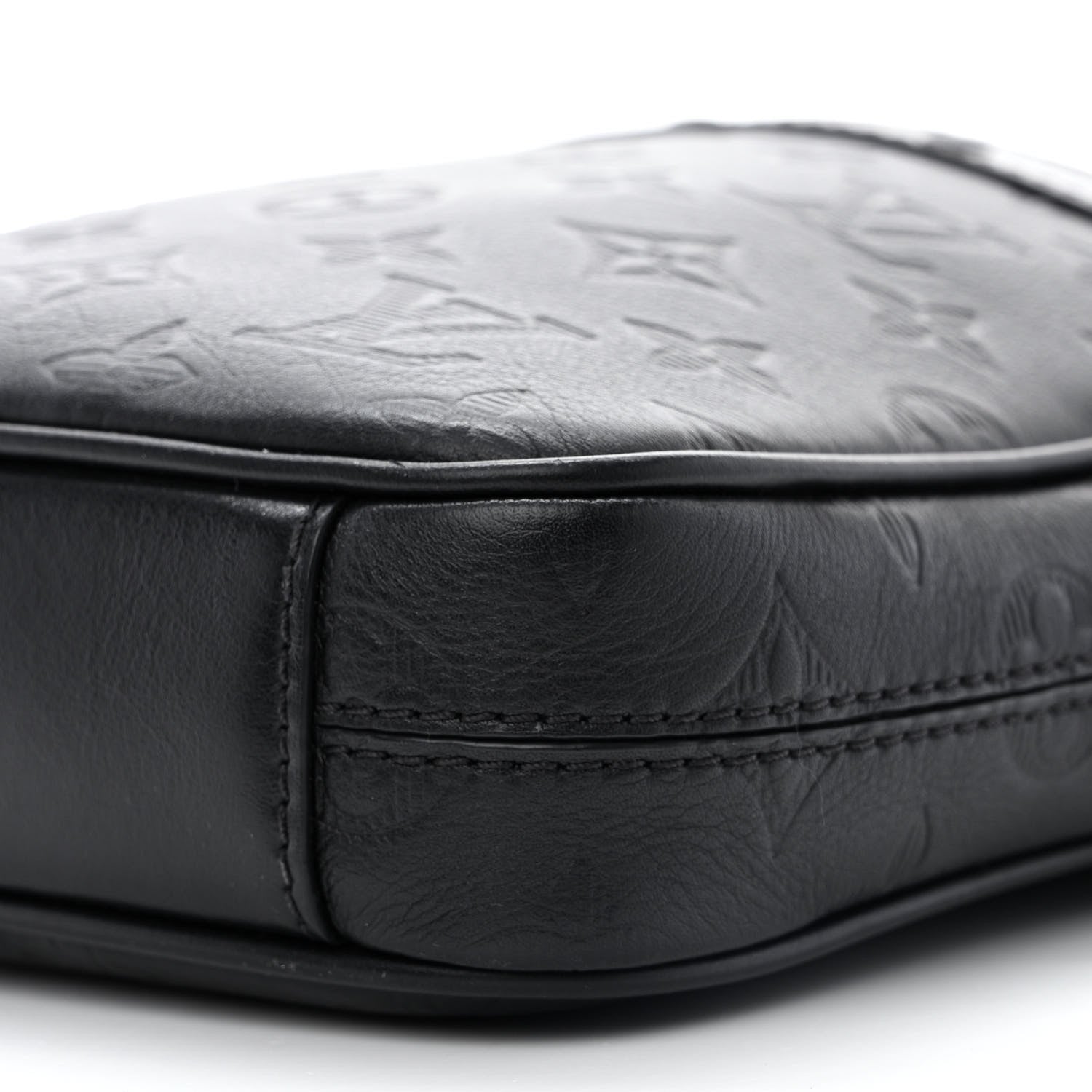 Louis Vuitton Calfskin Monogram Shadow Danube PM Black 10 of 11