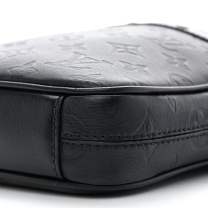 Louis Vuitton Calfskin Monogram Shadow Danube PM Black 10 of 11