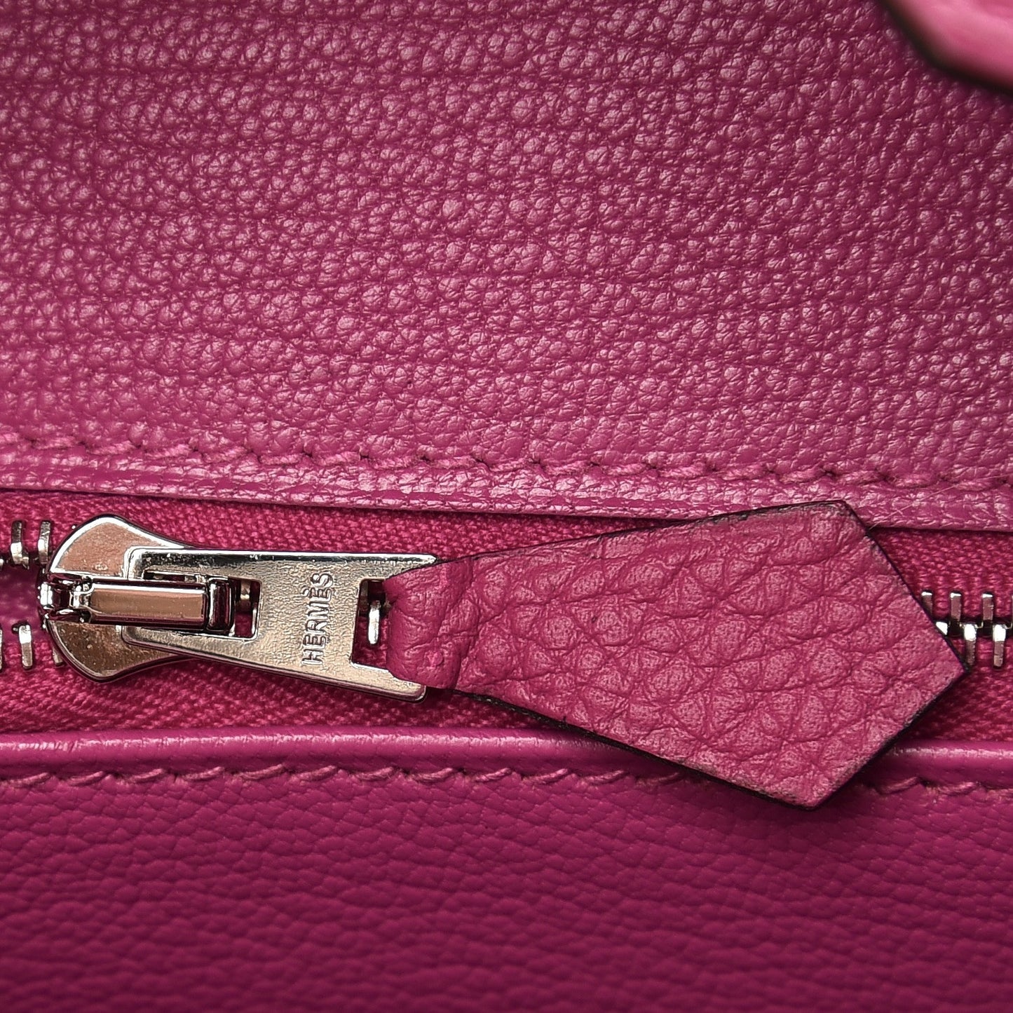 Togo Birkin 25 Rose Pourpre