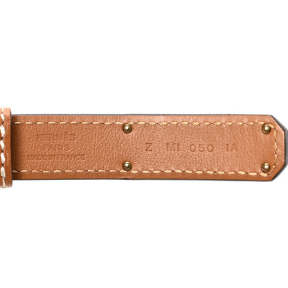 Hermes Epsom Kelly Belt Gold 3 of 3
