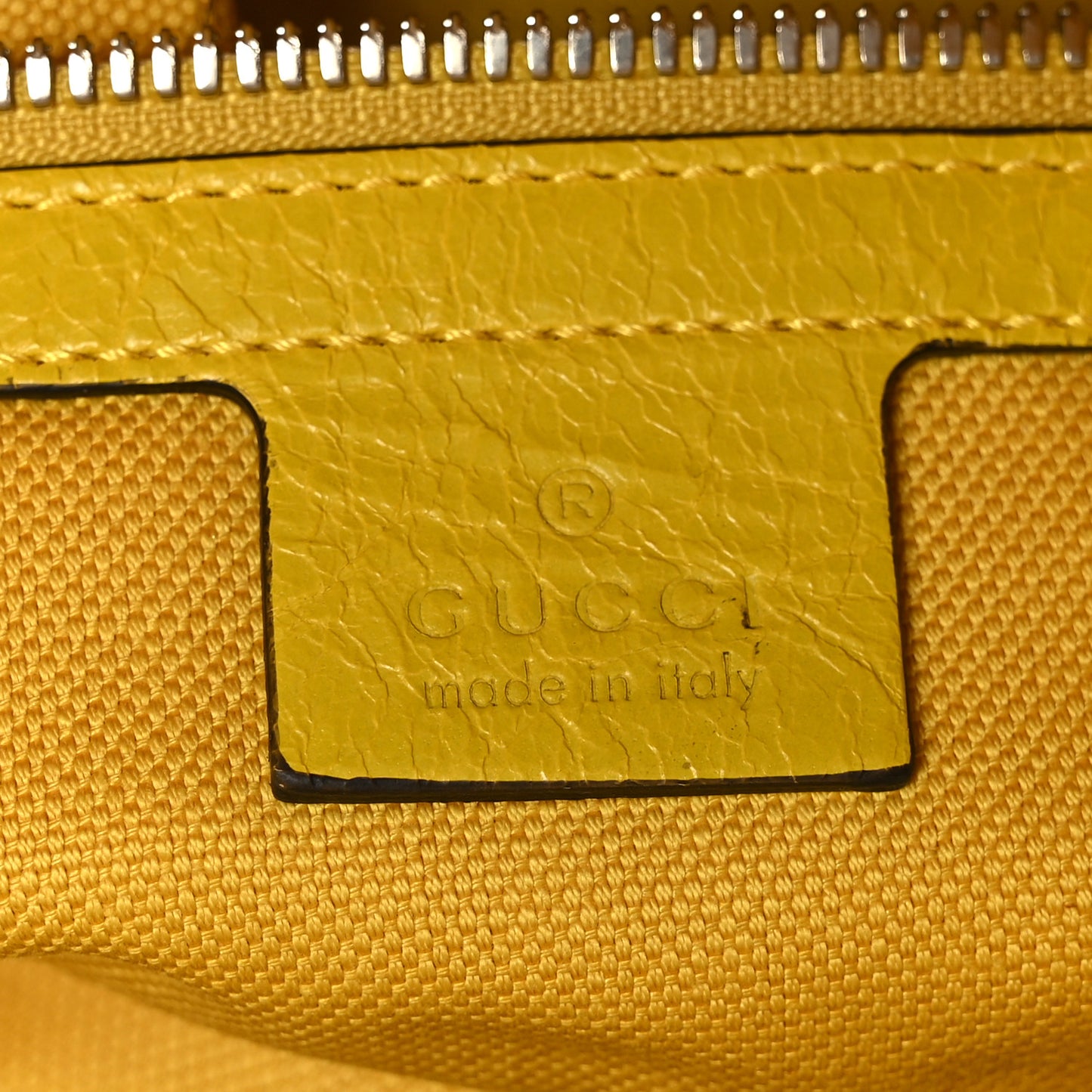 Fluffy Calfskin Morpheus Convertible Backpack Smile Yellow