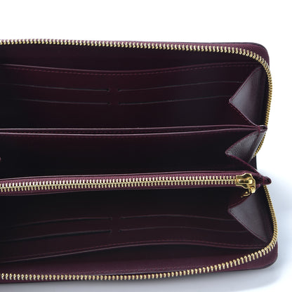 Louis Vuitton Vernis Zippy Wallet Rouge Fauviste 4 of 9
