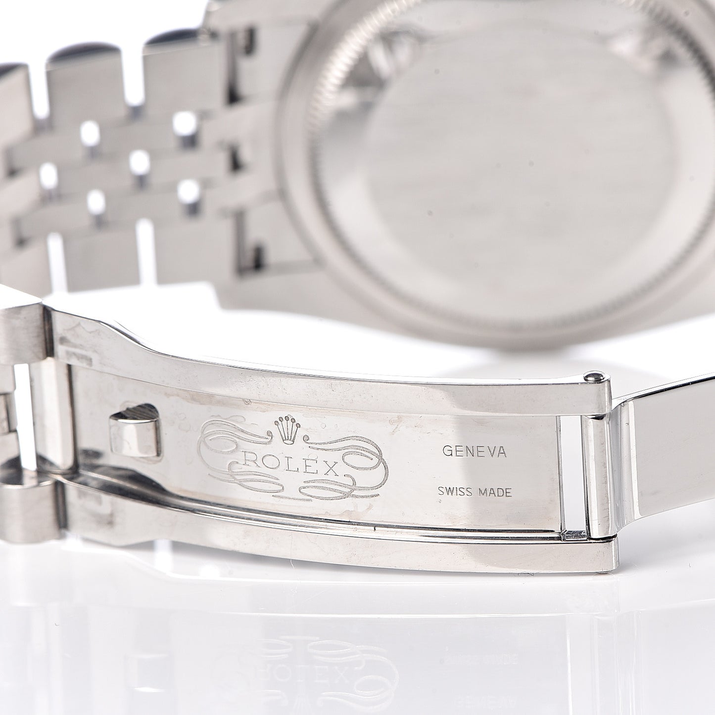 Stainless Steel 18K White Gold 36mm Oyster Perpetual Datejust Watch Blue Roman 116234