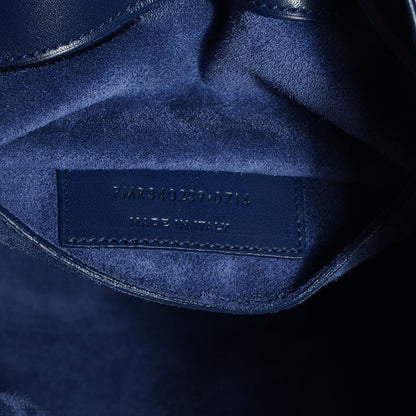 Saint Laurent Calfskin Large Emmanuelle Bucket Bag New Marine 7 of 7