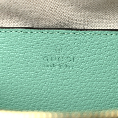 Gucci Monogram Jumbo GG Textured Dollar Calfskin Small Ophidia Dome Shoulder Bag Beige Pepperlight Mint 6 of 11
