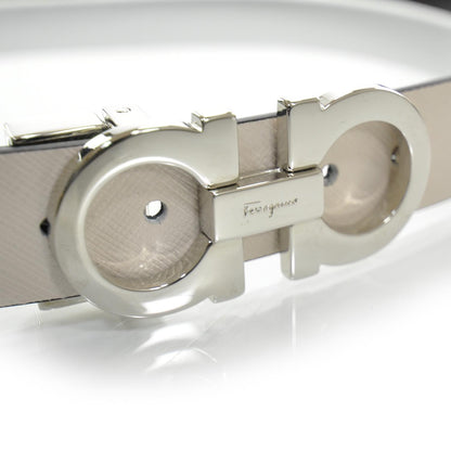 FASHIONPHILE SALVATOREFERRAGAMOLeatherDoubleGanciniReversibleBelt 3 of 6