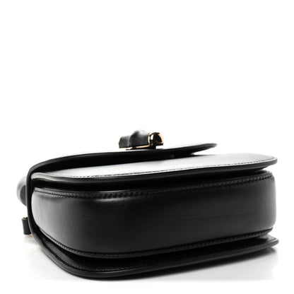 Gucci Boarded Dyana Lux Calfskin Web Monochrome Mini Bamboo 1947 Top Handle Bag Black 5 of 14