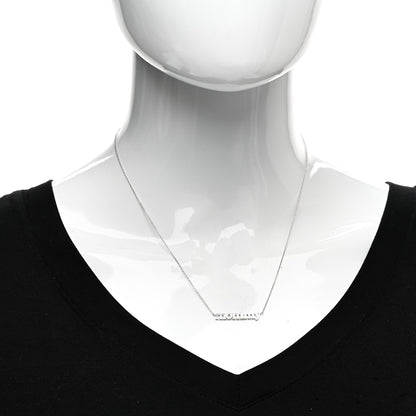 Jennifer Meyer 18K White Gold Mommy Necklace 2 of 4