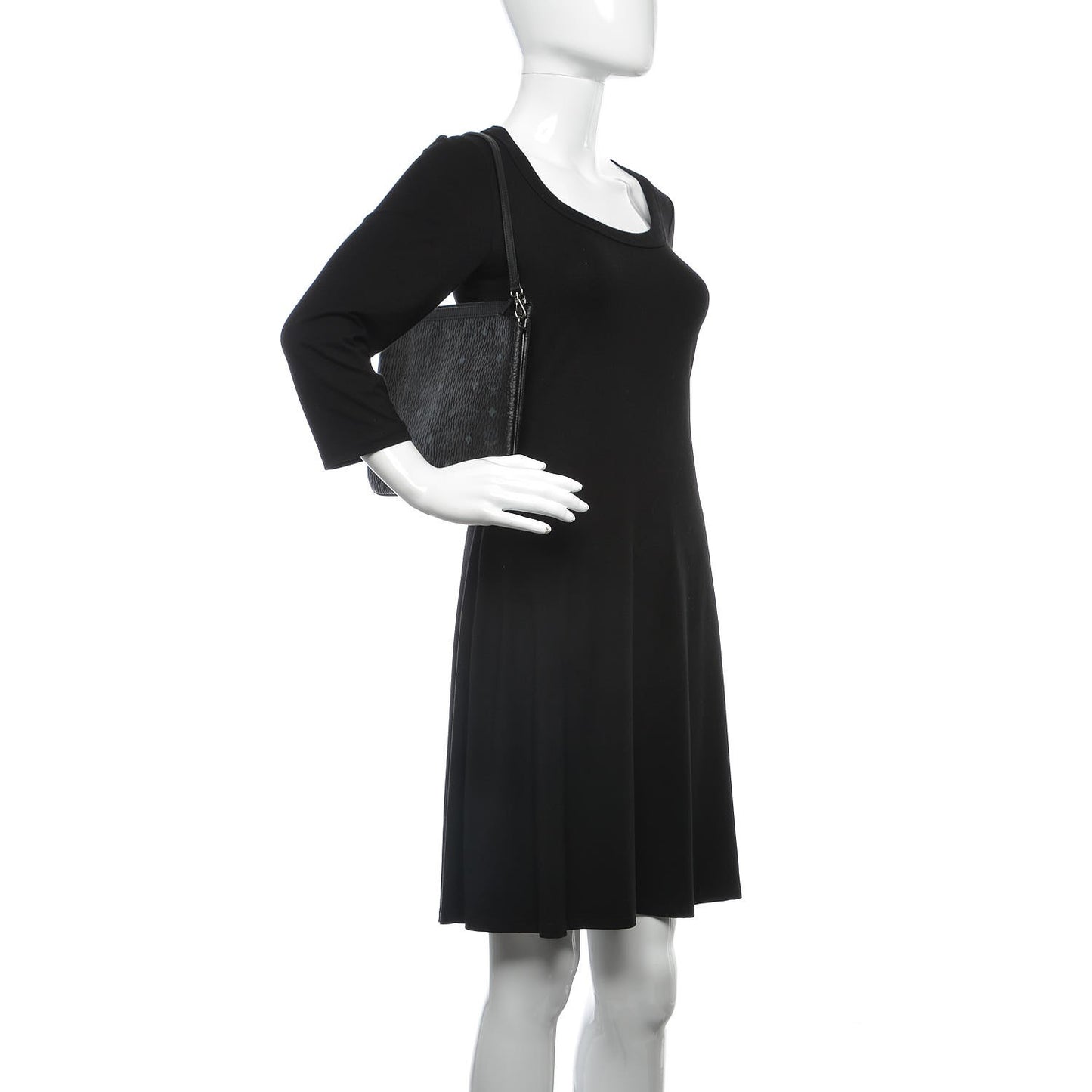 Visetos Liz Shopper Tote Pouch Black