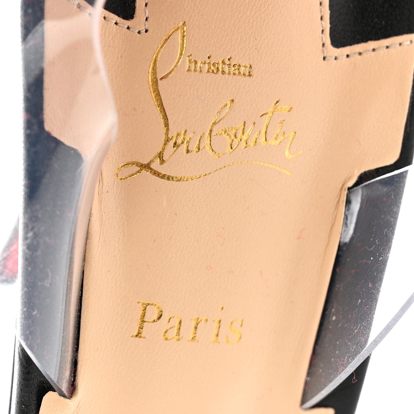 Shiny Nappa PVC Jonatina 100 Sandals 40 Black