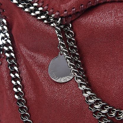 Stella McCartney Shaggy Deer Falabella Fold Over Tote Plum 9 of 11