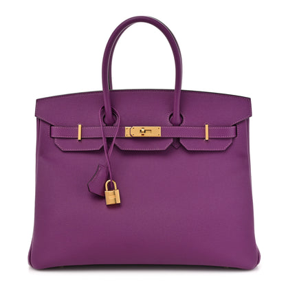 Hermes Epsom Birkin 35 Anemone 1 of 12