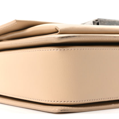 Saint Laurent Calfskin Medium Bellechasse Satchel Beige 8 of 9