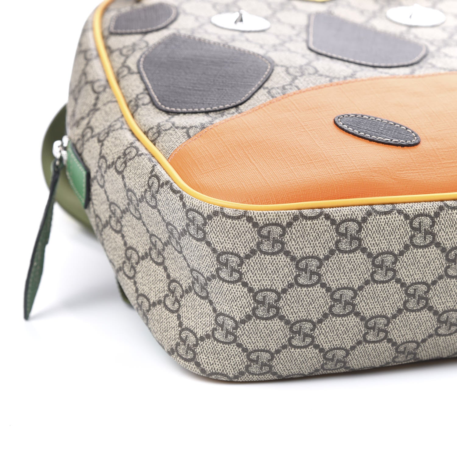 Gucci GG Supreme Monogram Kids Giraffe Backpack Ebony Multicolor 7 of 9