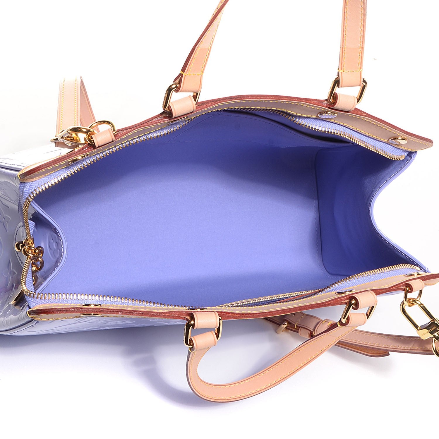 Louis Vuitton Vernis Brea MM Lilac 5 of 8