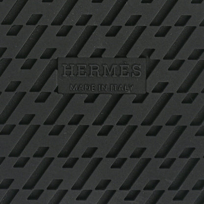 Hermes Calfskin Womens Chypre Sandals 37.5 White 6 of 9