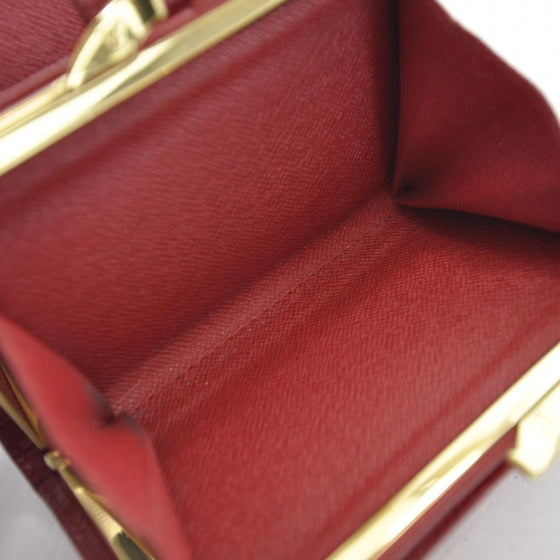 Epi French Purse Wallet Rouge