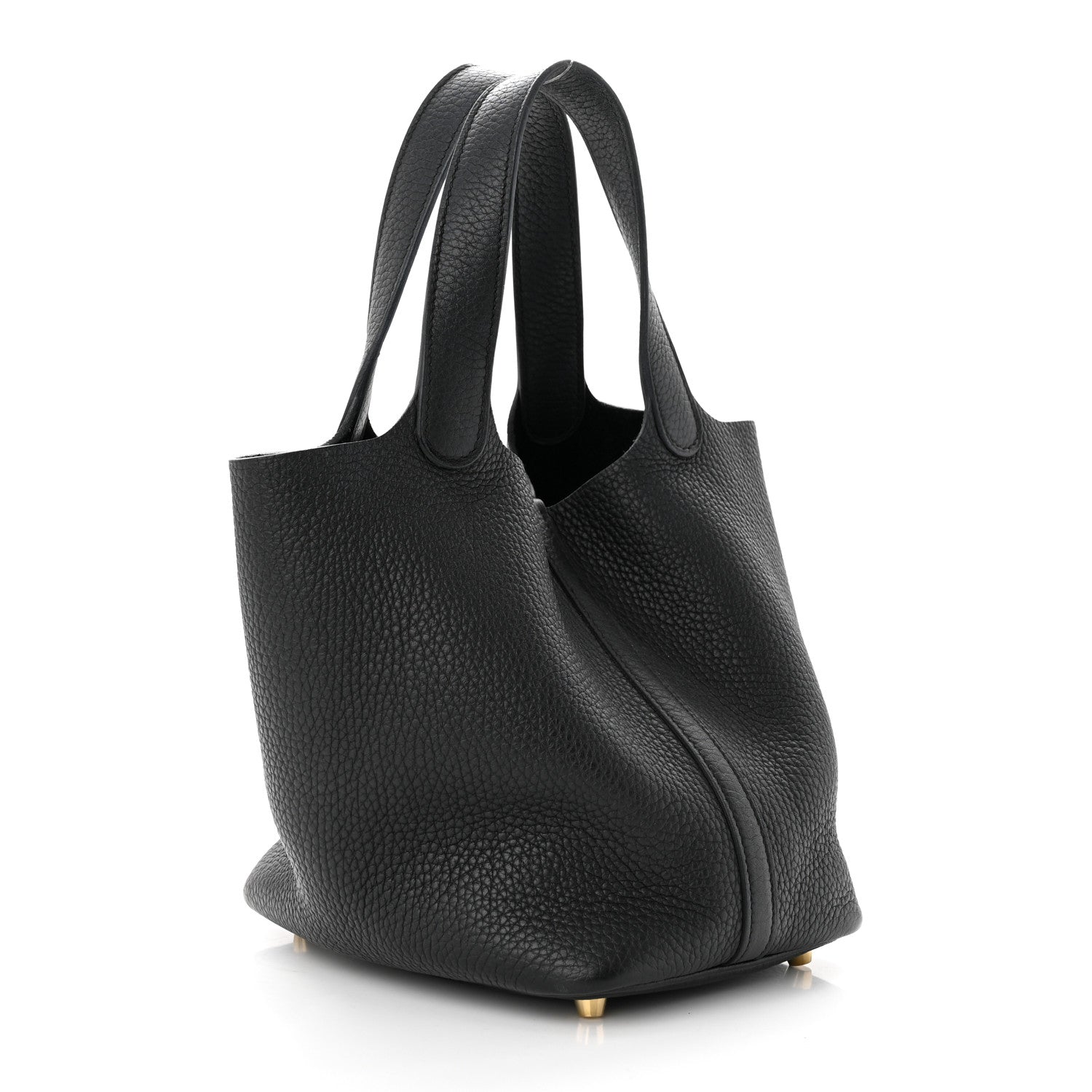 Hermes Taurillon Clemence Picotin Lock 18 PM Black 3 of 10